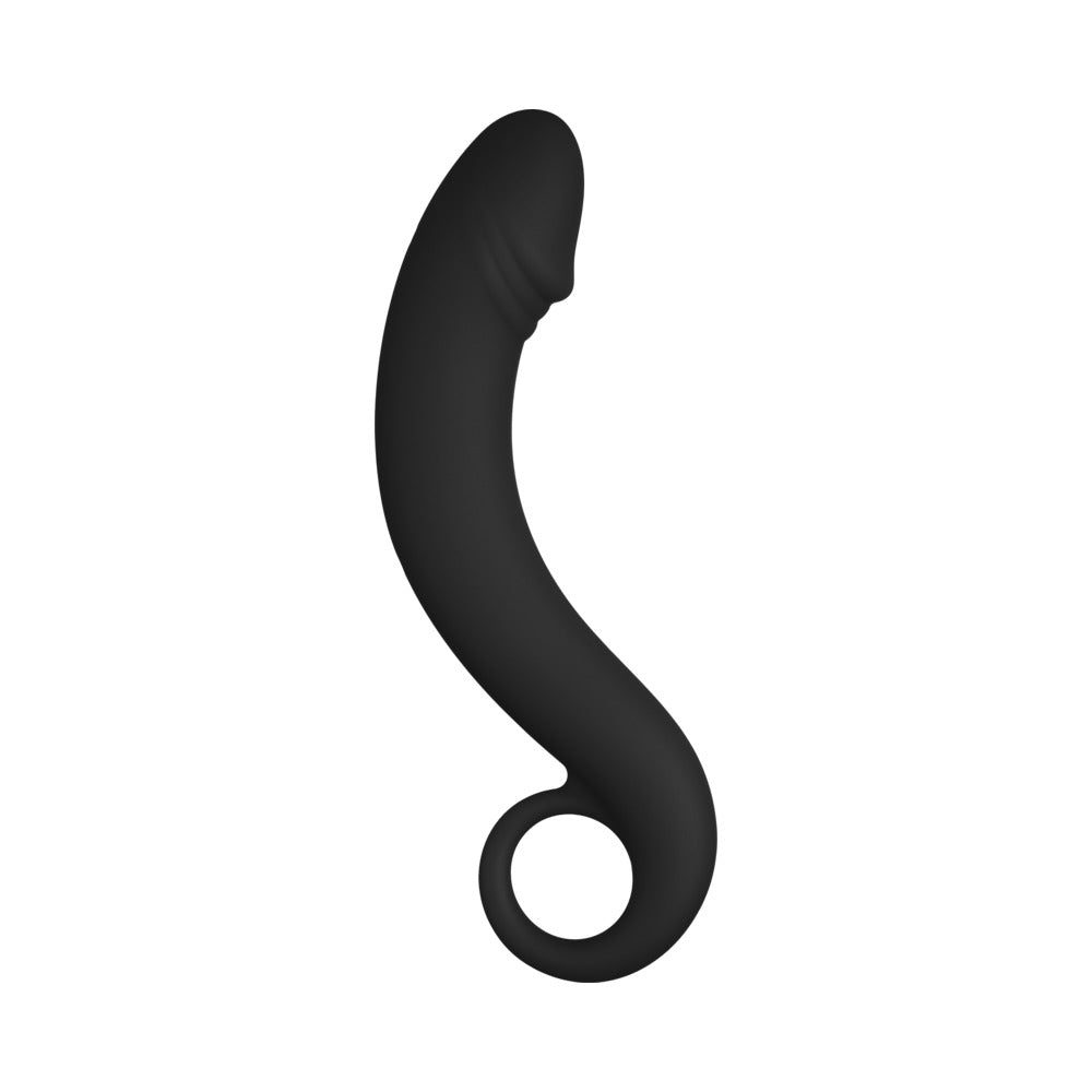 Forto - Forto F-19 Silicone Anal Plug Black - Anal Toys & Stimulators - Silicone