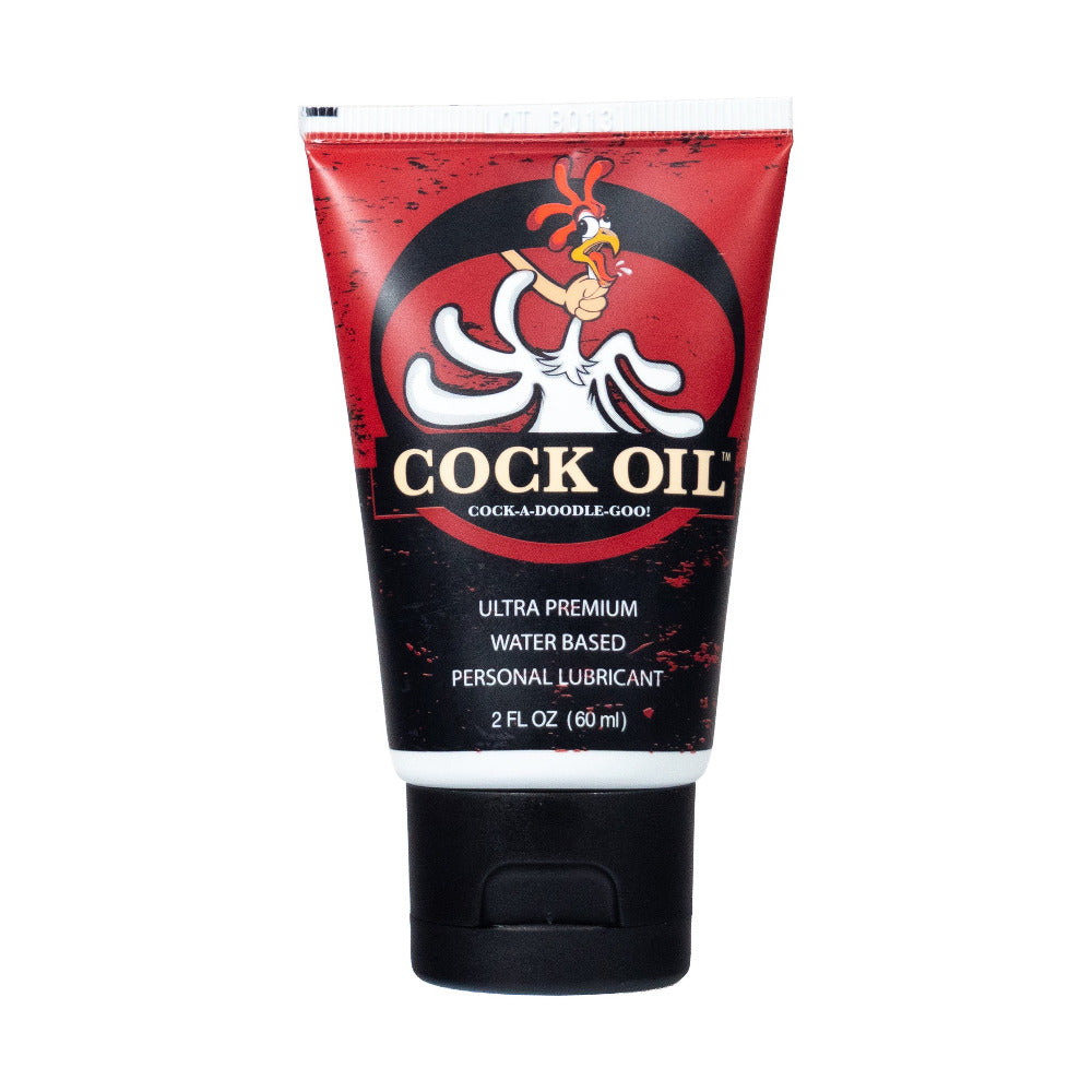 Cock Oil - Cock Oil Water-Based Lubricant Squeeze Tube 2 oz. - Lubricants, Creams & Glides
