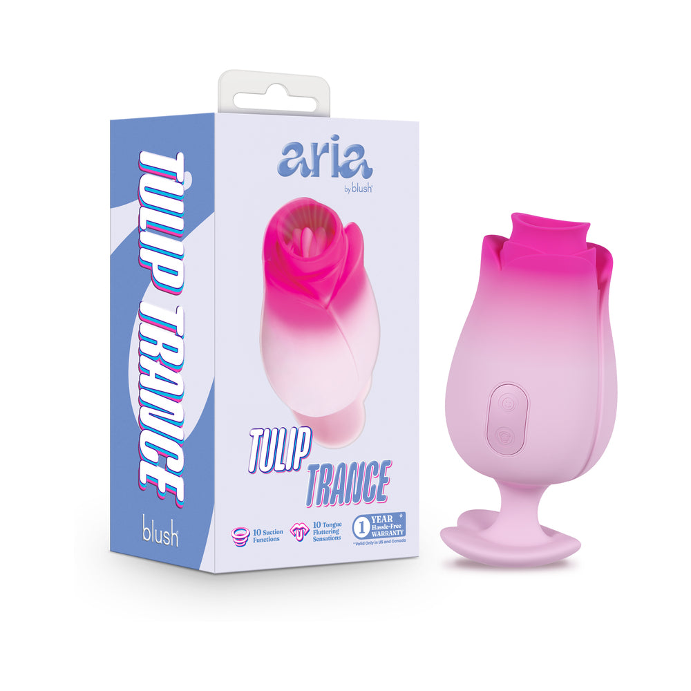 Blush - Aria Tulip Trance Pink - Vibrators - Silicone
