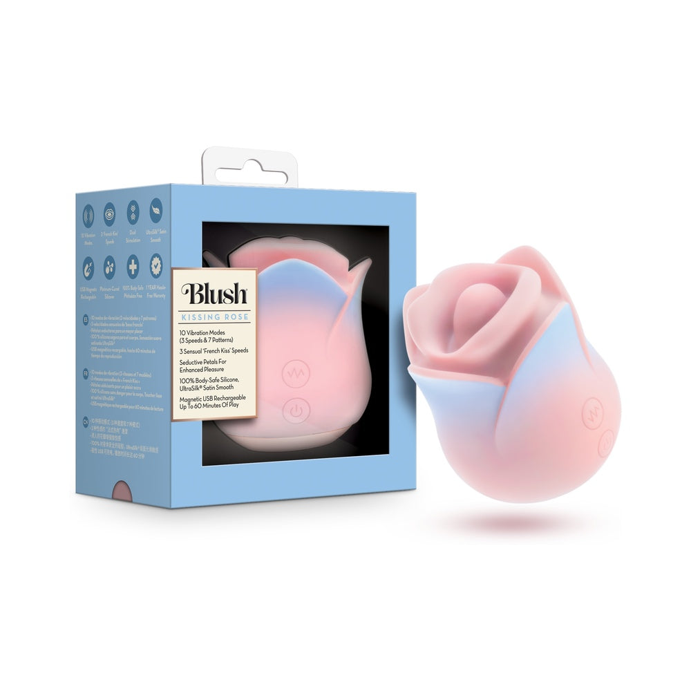 Blush - Blush Collection Kissing Rose Pink - Vibrators - Silicone