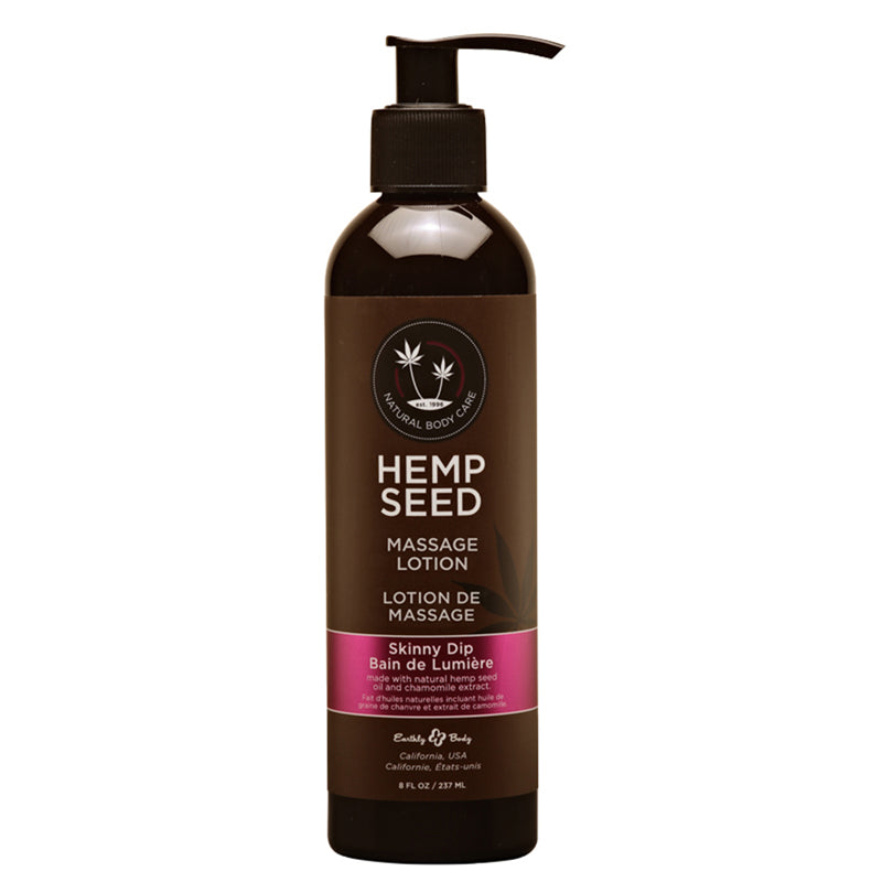 Earthly Body - Earthly Body Massage Lotion Skinny Dip 8oz - General - Cream