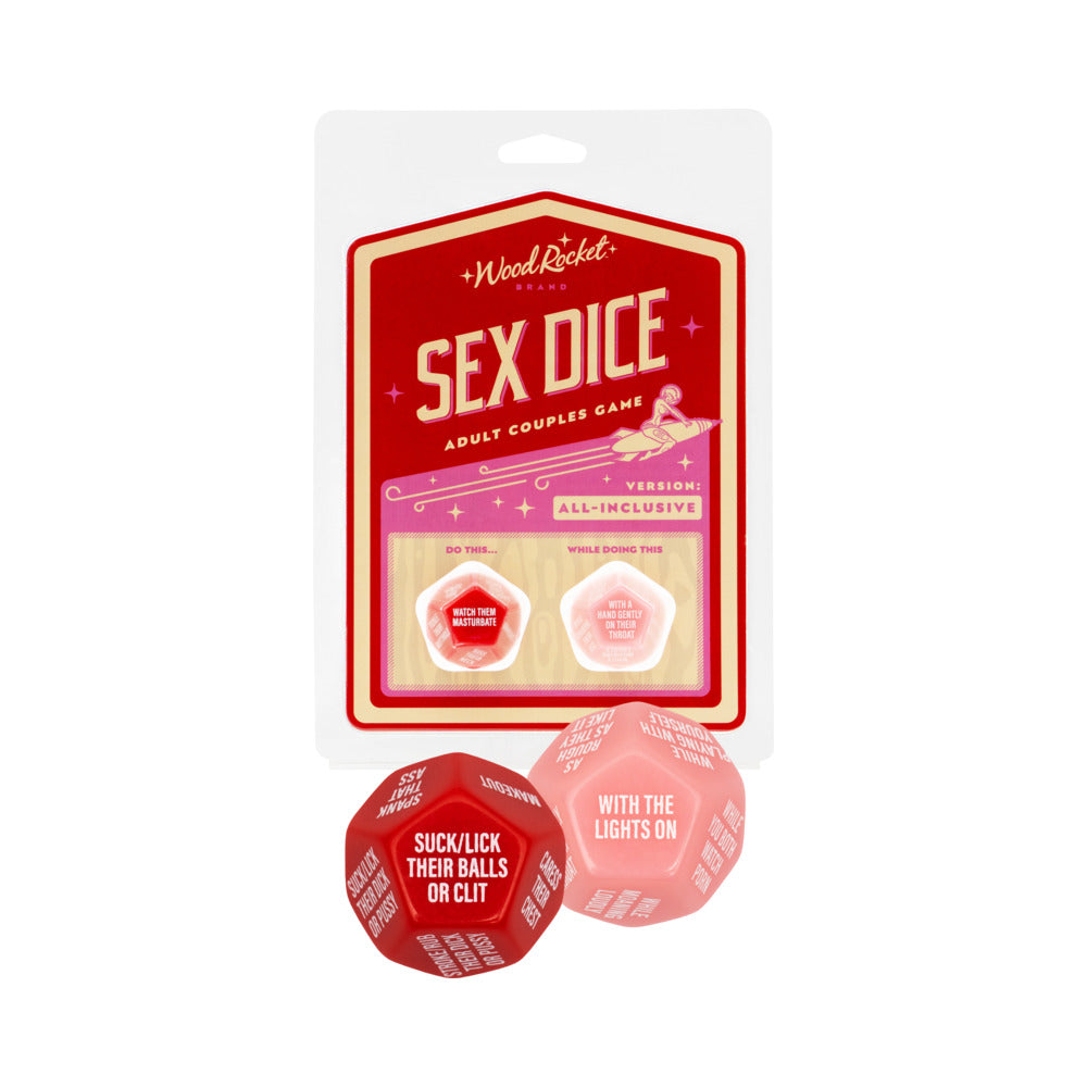 Wood Rocket - Sex Dice: All-Inclusive - Novelties & Games - ABS