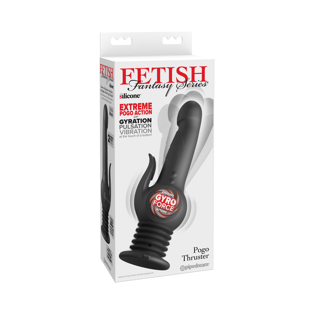 Pipedream - Fetish Fantasy Series Pogo Thruster Black - Vibrators - Silicone