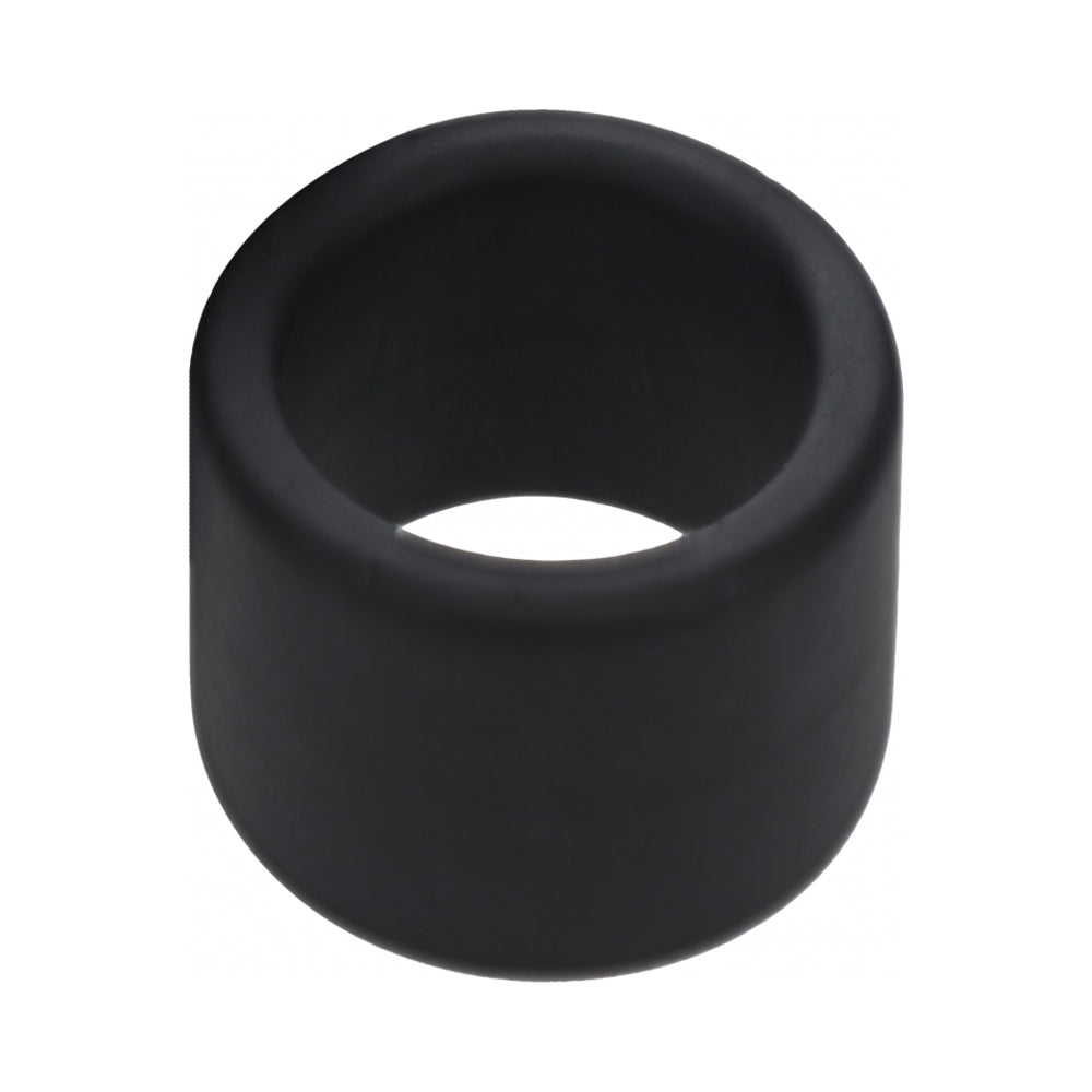 Shots - LEVELZ Liquid Silicone Ball Strap Large 34mm Black - Cockrings