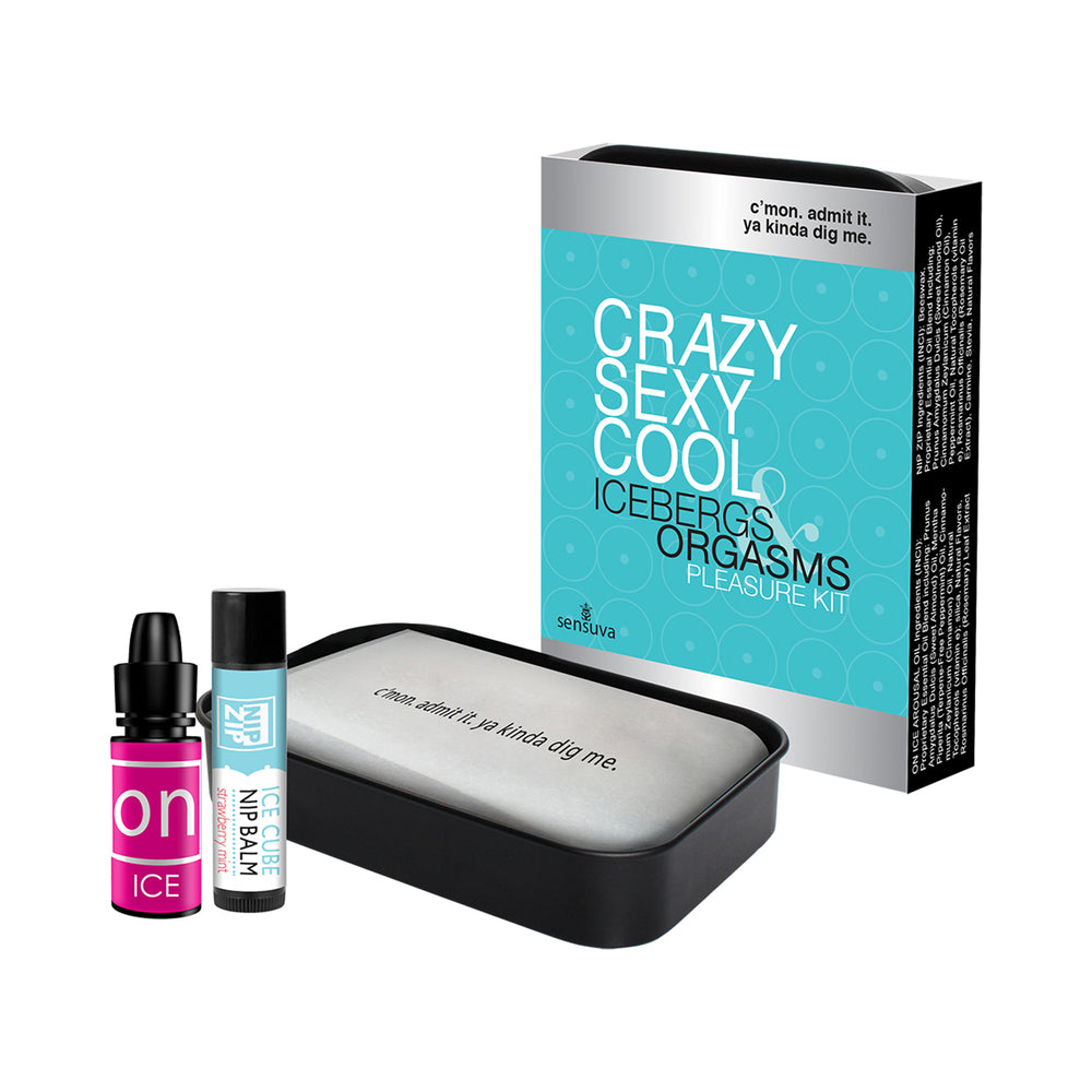 Sensuva - Sensuva Crazy Sexy Cool Icebergs & Orgasms Pleasure Kit - Supplements & Enhancers - Liquid