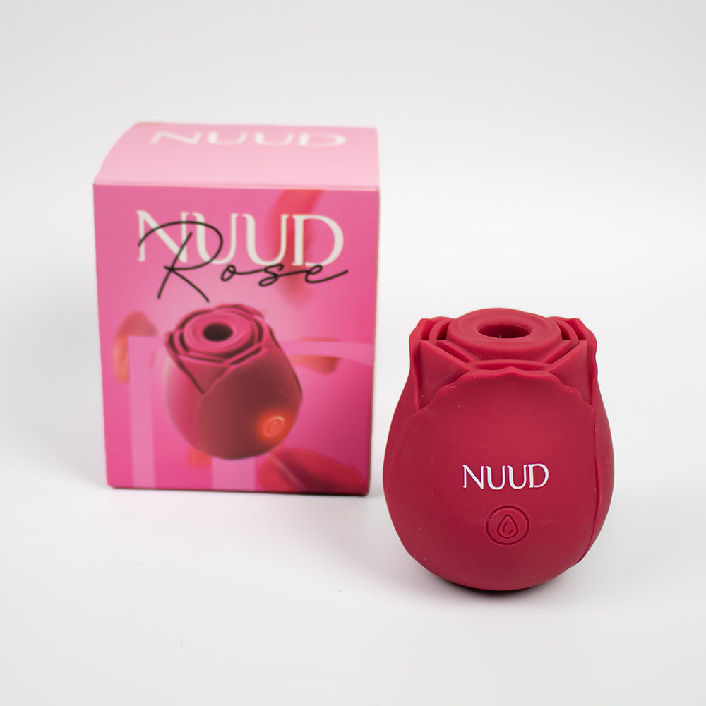 NUUD - NUUD ROSE Pulsing Vibrator - Vibrators - Silicone