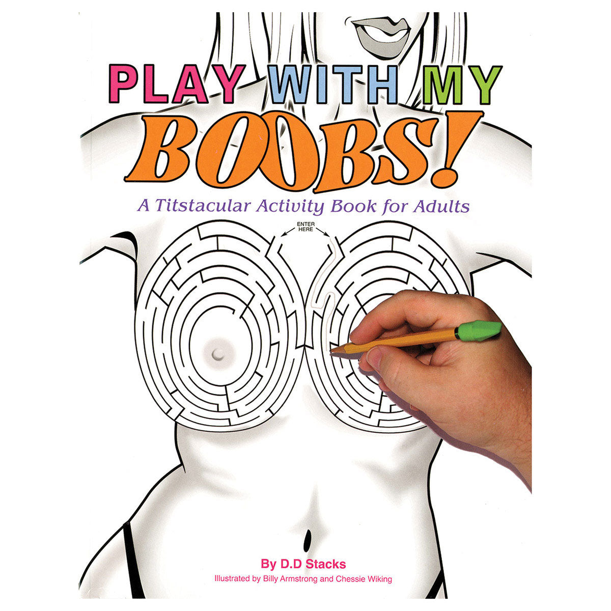 SCB - Play with My Boobs! Activity Book - Novelties & Games - Paper