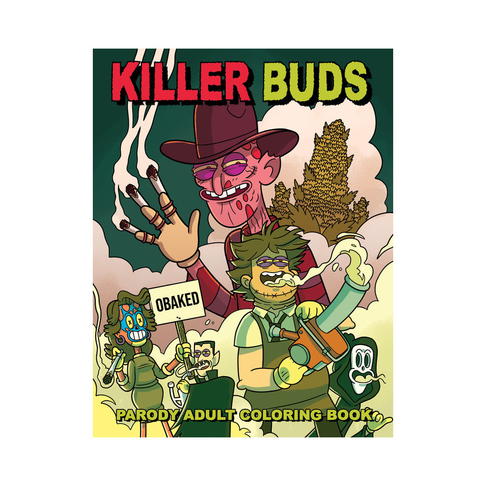 Wood Rocket - Killer Buds Coloring Book - Novelties & Games - Paper