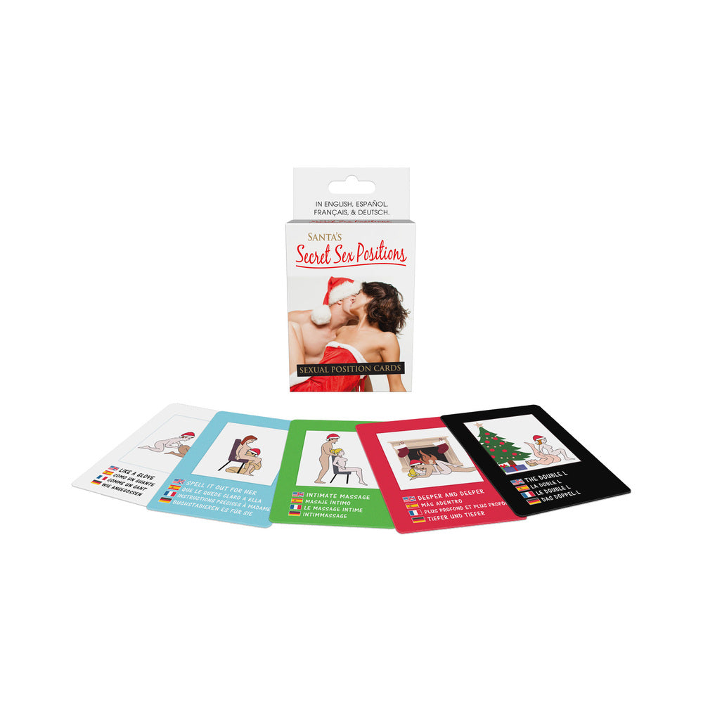 Kheper Games - Santa''s Secret Sex Positions Cards - Novelties & Games