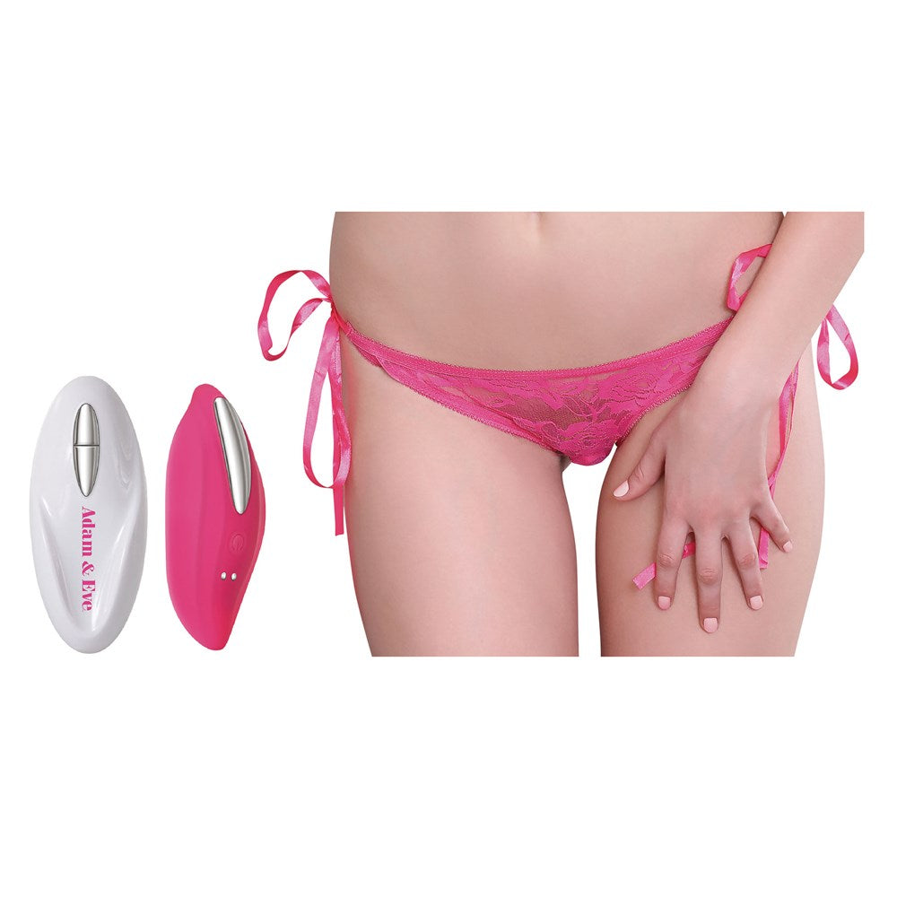 Adam & Eve - Adam & Eve Eve''s Rechargeable Vibrating Panty with Remote - Vibrators - Silicone