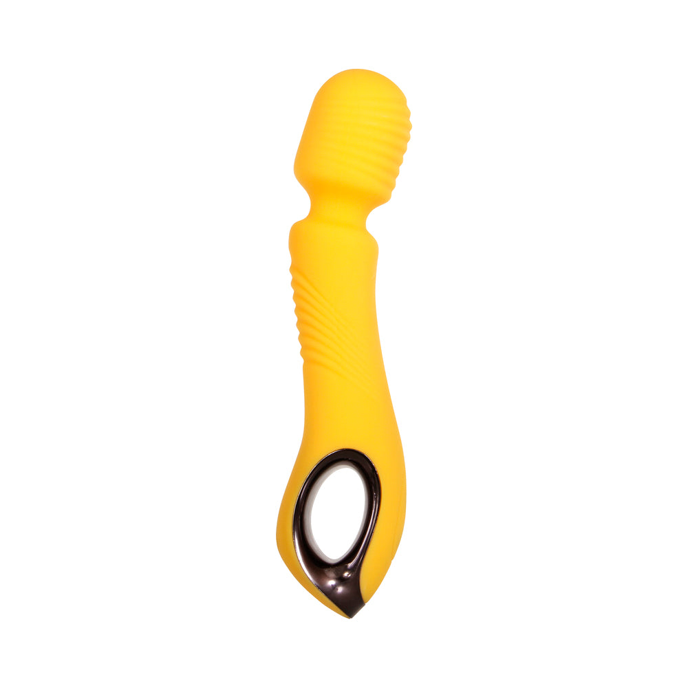 Evolved - Evolved Buttercup Rechargeable Silicone Wand Vibrator Yellow - Vibrators - Silicone