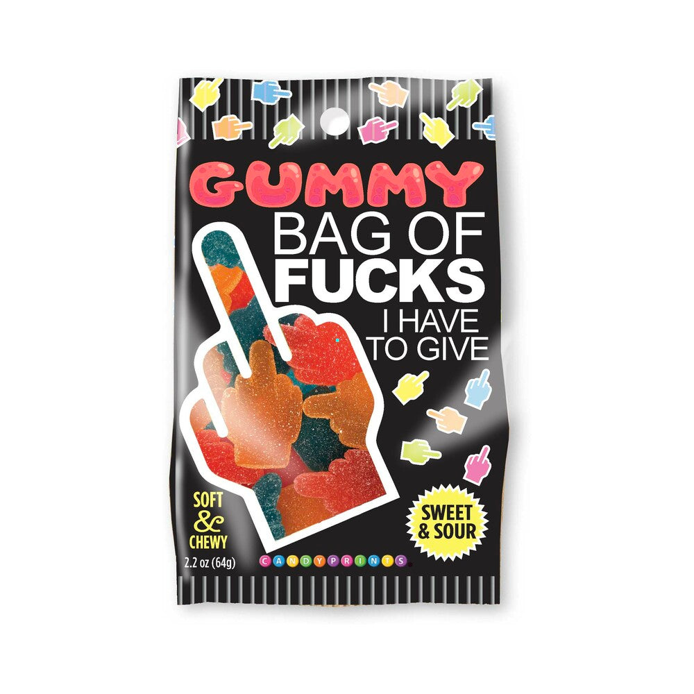 Little Genie - Bag of Fucks I Have To Give Sour Gummies - Novelties & Games