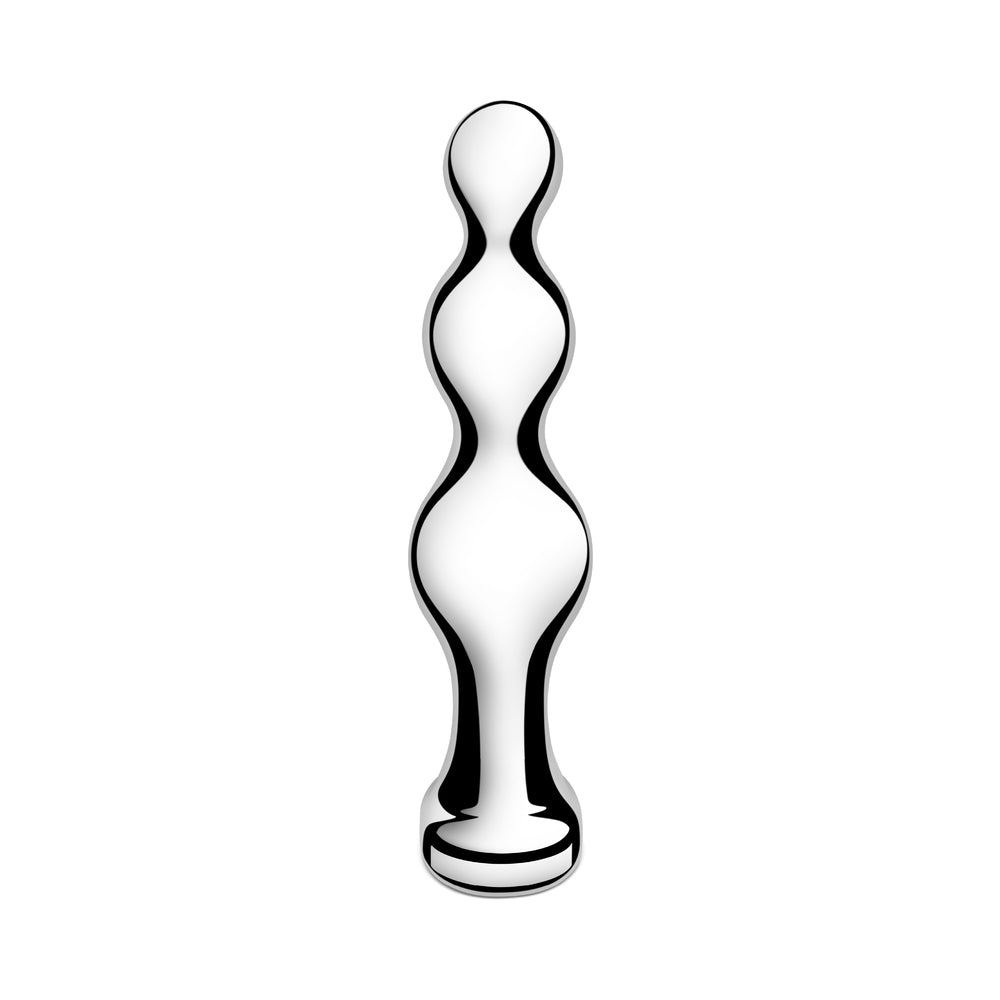 b-Vibe - b-Vibe Stainless Steel Anal Beads - Anal Toys & Stimulators - Metal