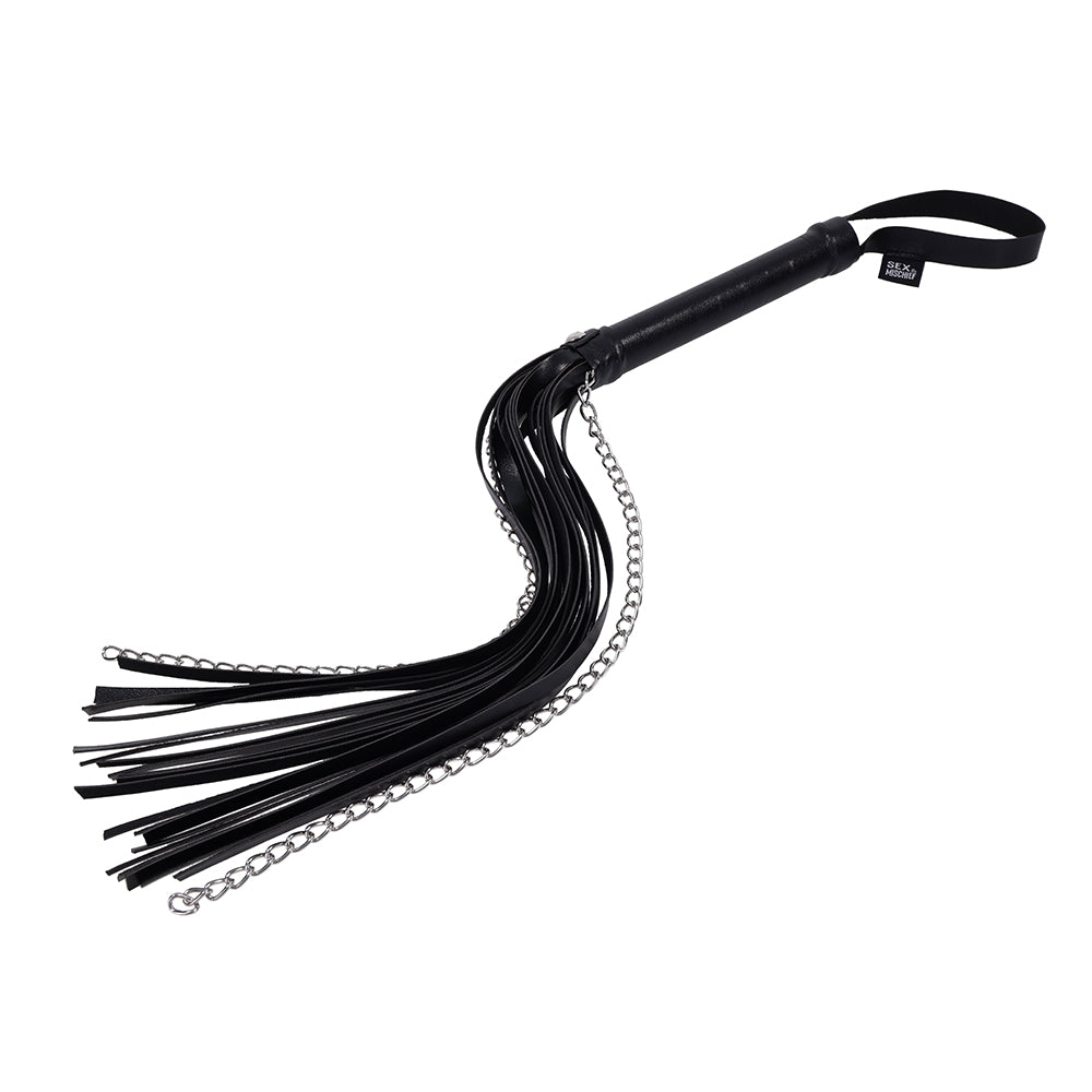 Sportsheets - Sportsheets Sex & Mischief Shadow Chain Flogger - Bondage & Fetish Toys