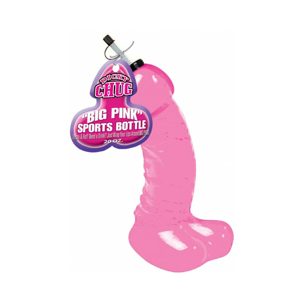Hott Products - Jumbo Dicky Sports Bottle (Pink) - Novelties & Games - ABS