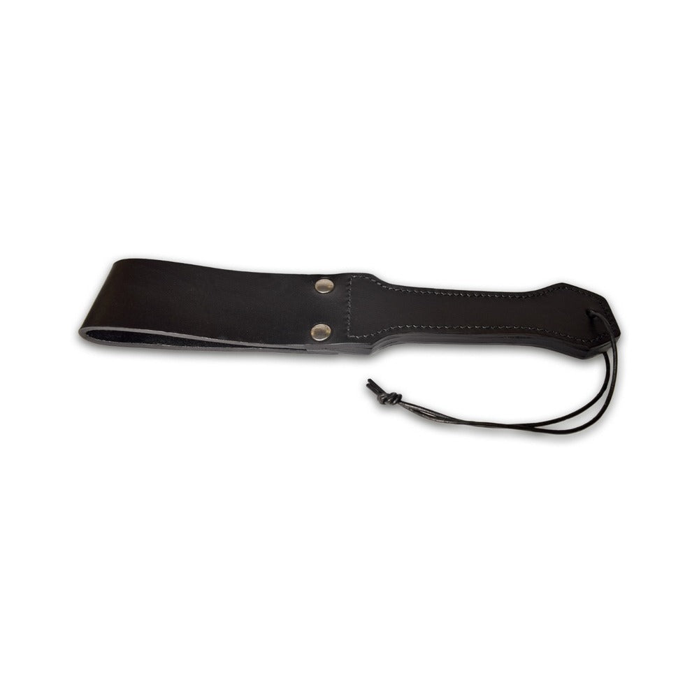 Prowler RED - Prowler RED Leather Paddle Black S - Bondage & Fetish Toys - Leather