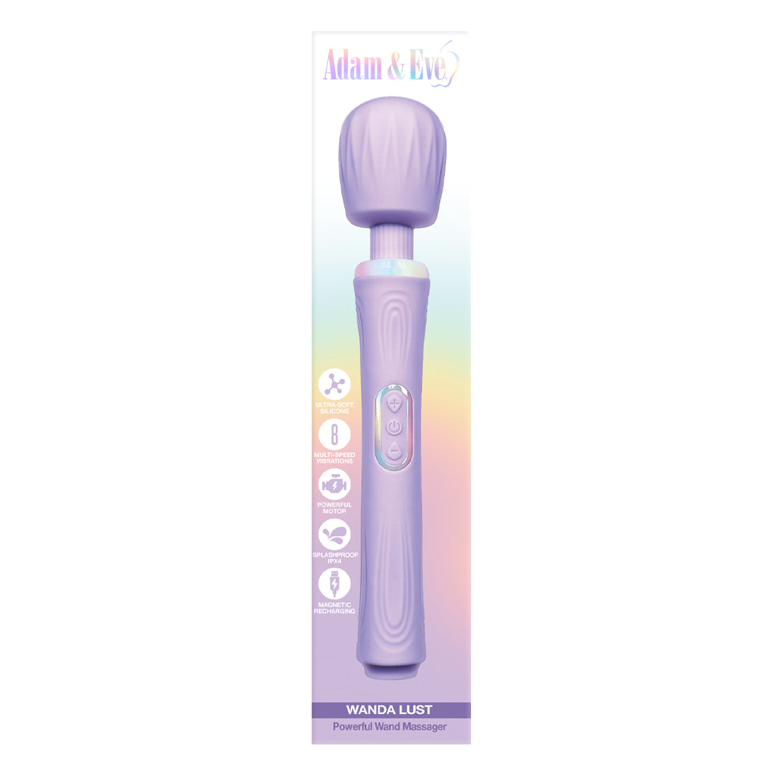 Adam & Eve - Adam & Eve Wanda Lust Powerful Wand Massager - Vibrators