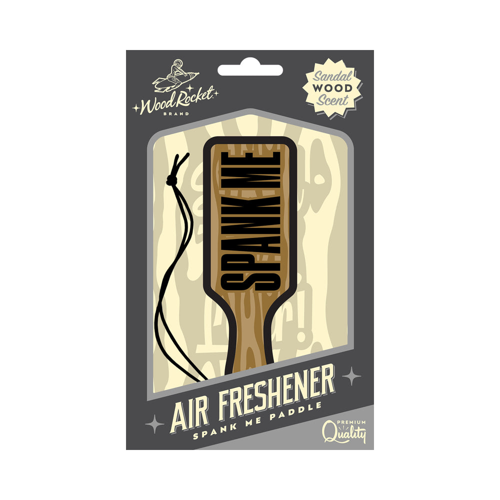 Wood Rocket - Wood Rocket Air Freshener Spank Me Paddle - Novelties & Games - Paper