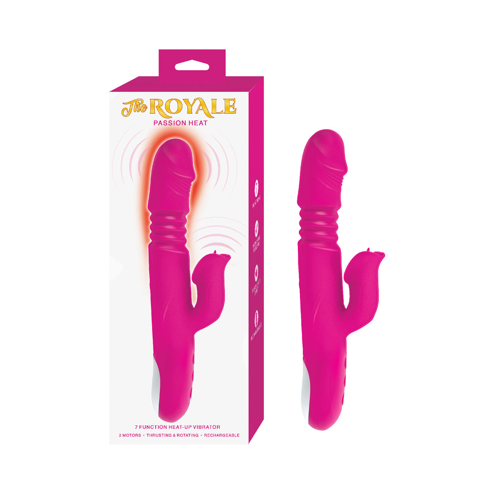 Nasstoys - The Royale Passion Heat Pink - Vibrators - Silicone