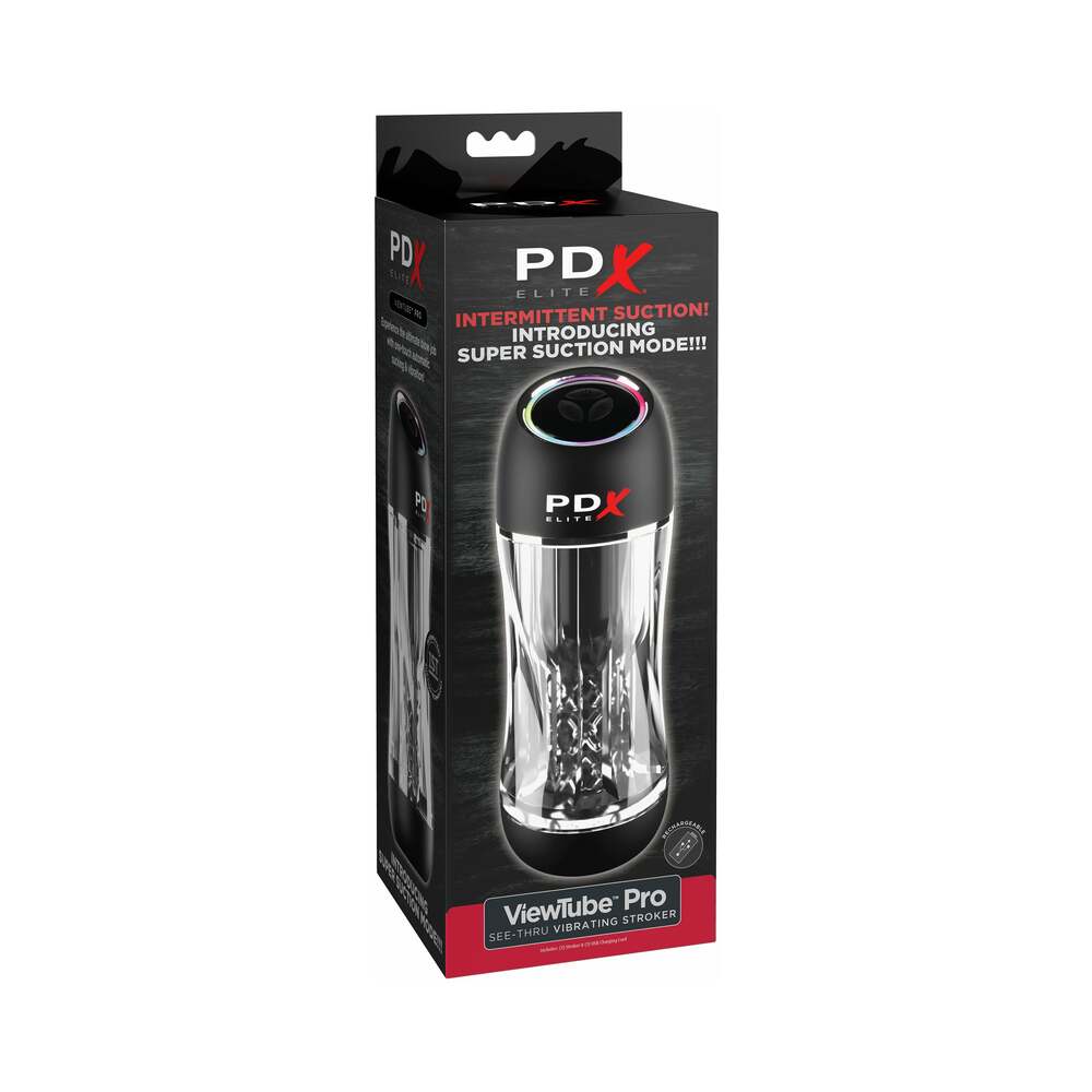 PDX Brands - PDX Elite ViewTube Pro - Masturbation Aids for Males - TPE/TPR/Elastomers