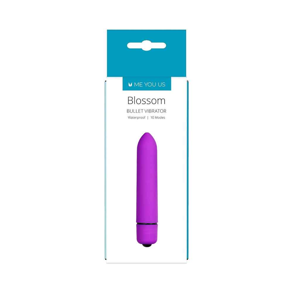 Me You Us - Me You Us Blossom 10 Mode Bullet Vibrator Purple - Vibrators - ABS