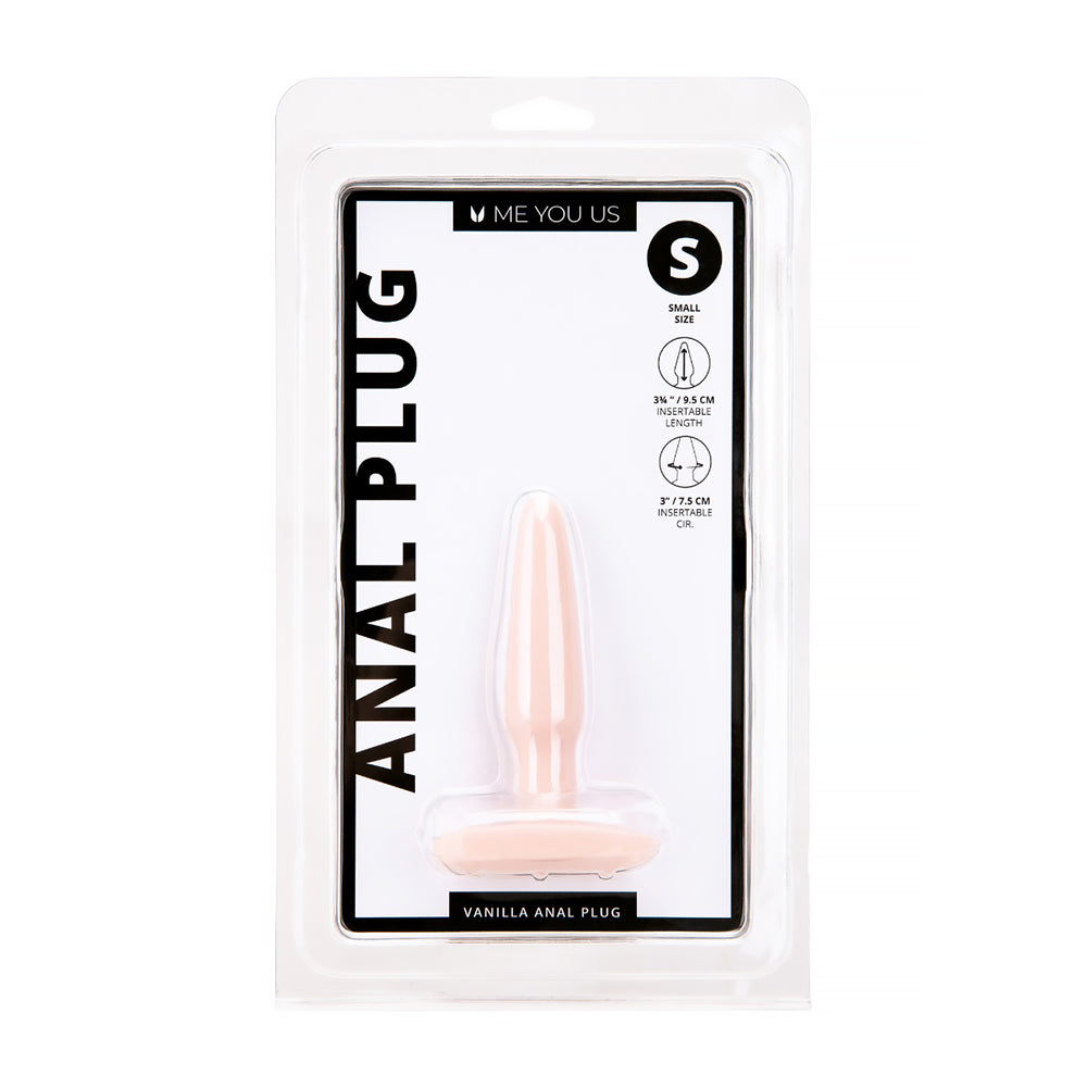 Me You Us - Me You Us Vanilla Small Anal Plug - Anal Toys & Stimulators