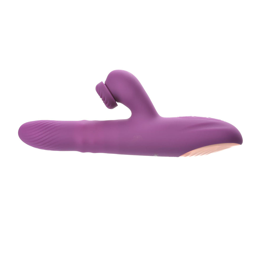 Adam & Eve - Adam & Eve Rose Gold Revolving Rabbit - Vibrators - Silicone