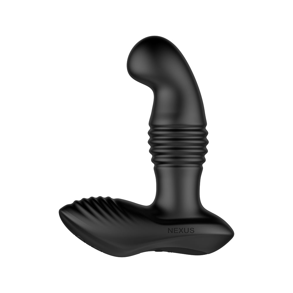 Nexus - Nexus Thrust Prostate Edition Thrusting Vibrating Prostate and Perineum Massager Black - Anal Toys & Stimulators - Silicone