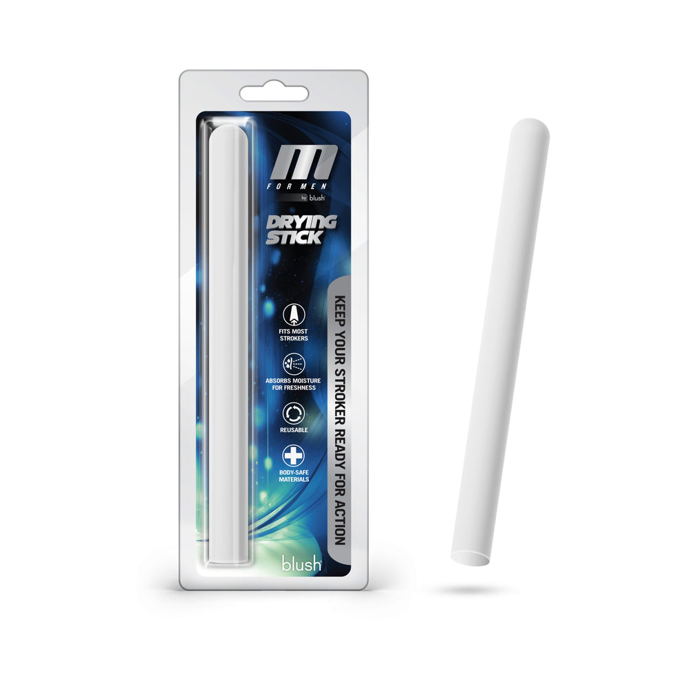 Blush - M for Men Drying Stick White 12pcs Counter Display - Masturbation Aids for Males