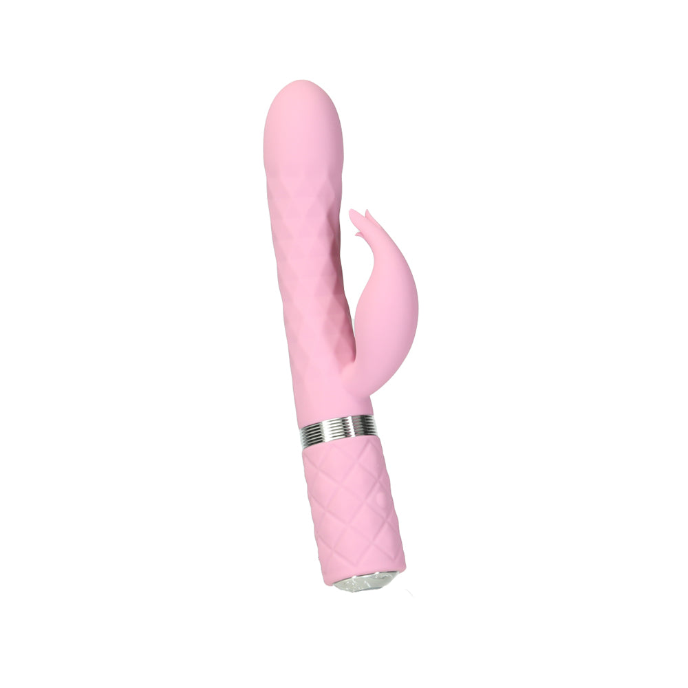 BMS - Pillow Talk Lively Dual Stimulator Pink - Vibrators - Silicone