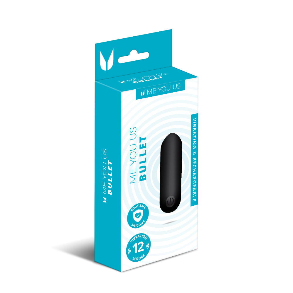 Me You Us - Me You Us Bullet Black - Vibrators - Silicone