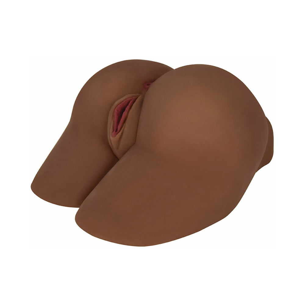 Curve Novelties - Curve Toys Mistress Perfect Fuck Sasha Backdoor Vibrating Anal Masturbator Brown - Masturbation Aids for Males - TPE/TPR/Elastomers