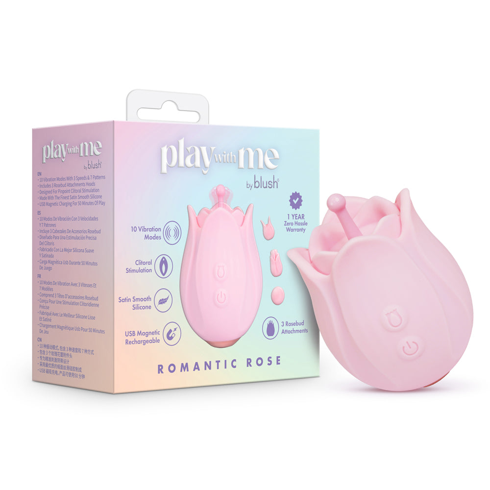 Blush - Play With Me Romantic Rose Pink - Vibrators - Silicone