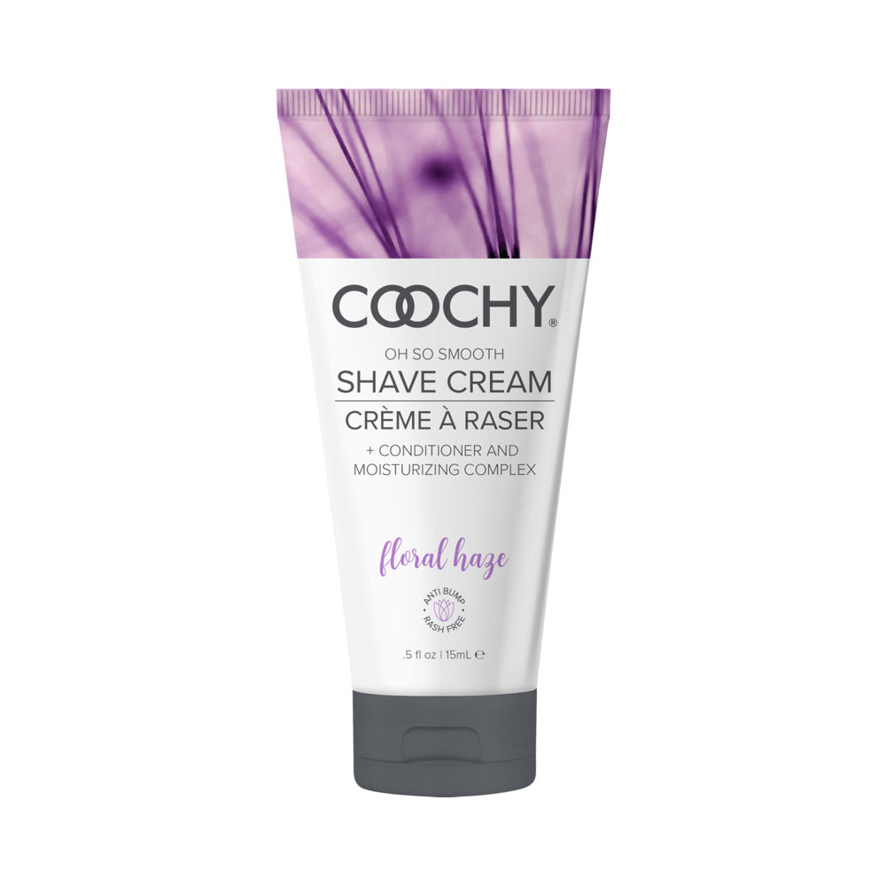 Coochy - Coochy Shave Cream Floral Haze 0.5 oz. - Sexual Wellness - Cream