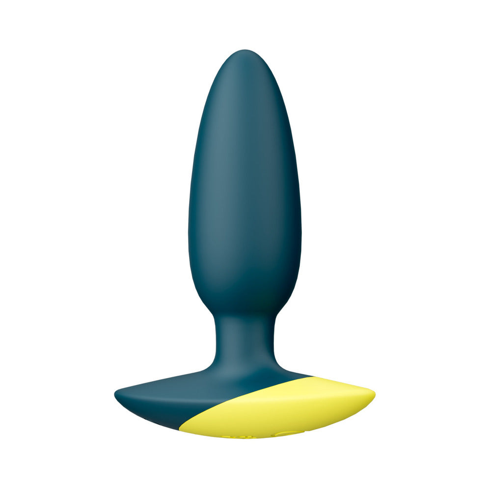 Romp - ROMP Bass Rechargeable Silicone Vibrating Anal Plug Dark Green - Anal Toys & Stimulators - Silicone