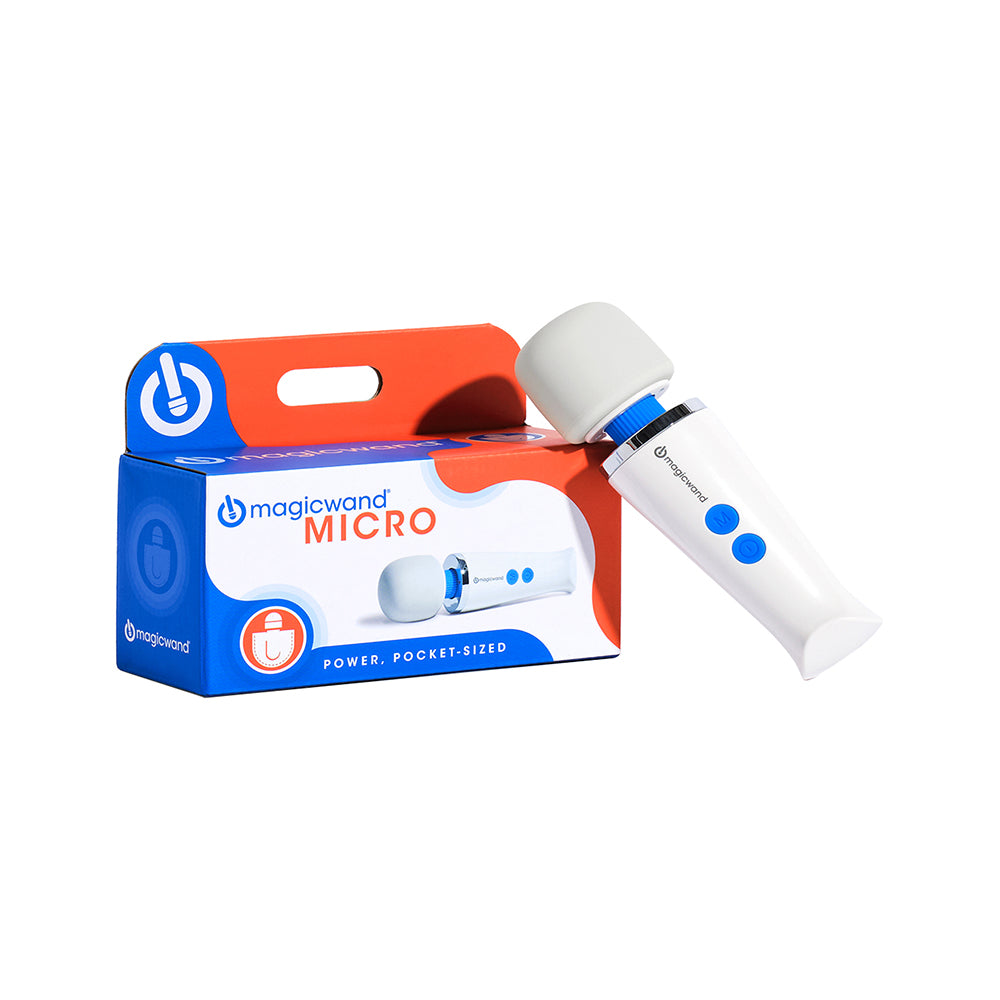 Magic Wand - Magic Wand Micro HV-60 Rechargeable Massager - Vibrators - Silicone