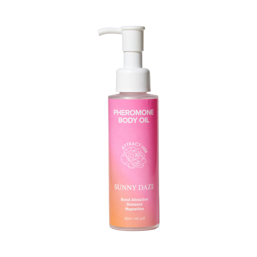 Eye of Love - Eye of Love Pheromone Body Oil 4 oz. Pump Sunny Daze - Lubricants, Creams & Glides