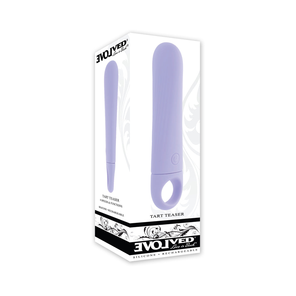 Evolved - Evolved Tart Teaser Rechargeable Vibrating Vibe Silicone Purple - Vibrators - Silicone