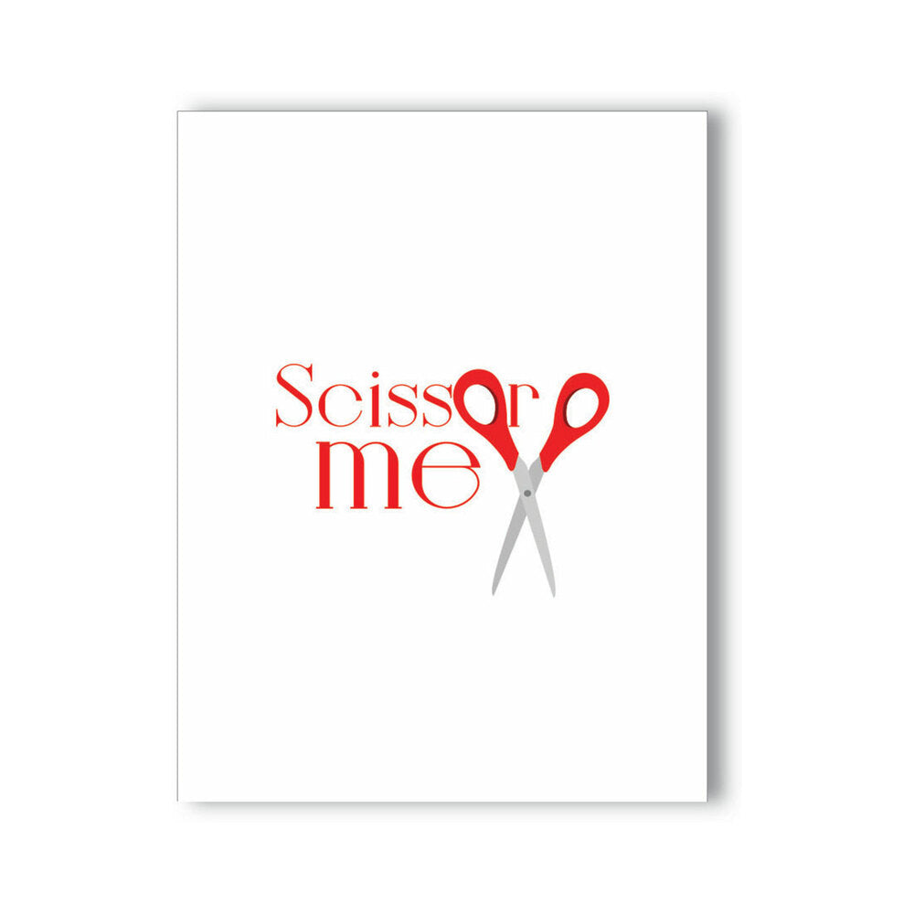KushKards - Scissor Me Naughty Kard - General - Paper