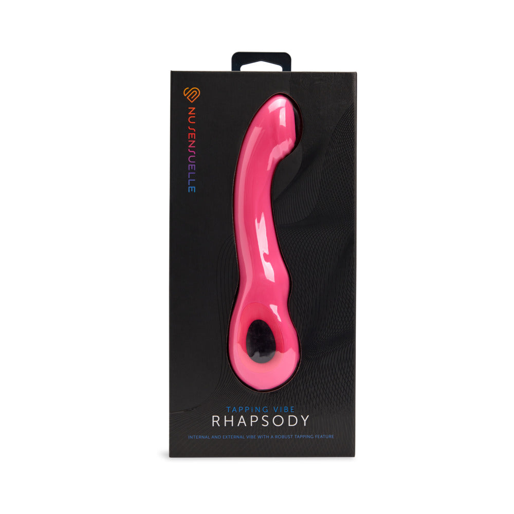 Nu Sensuelle - Nu Sensuelle Rhapsody Tapping Vibe Deep Pink - Vibrators - Silicone