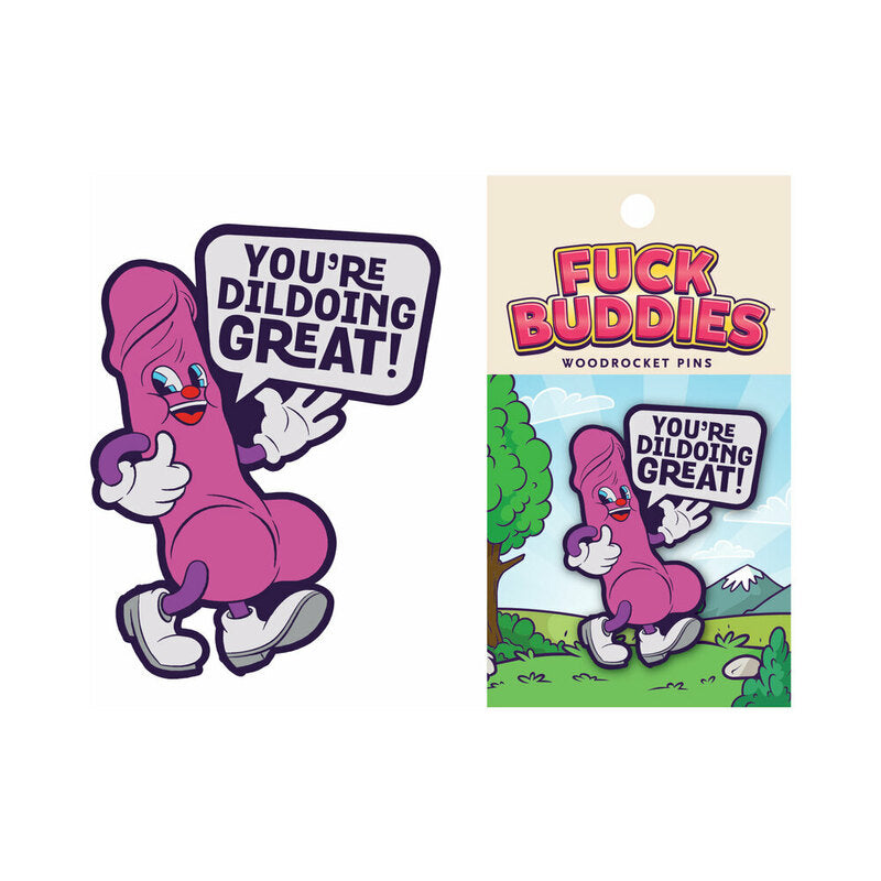 Wood Rocket - Fuck Buddies You''re Dildoing Great Pin - Novelties & Games - Metal