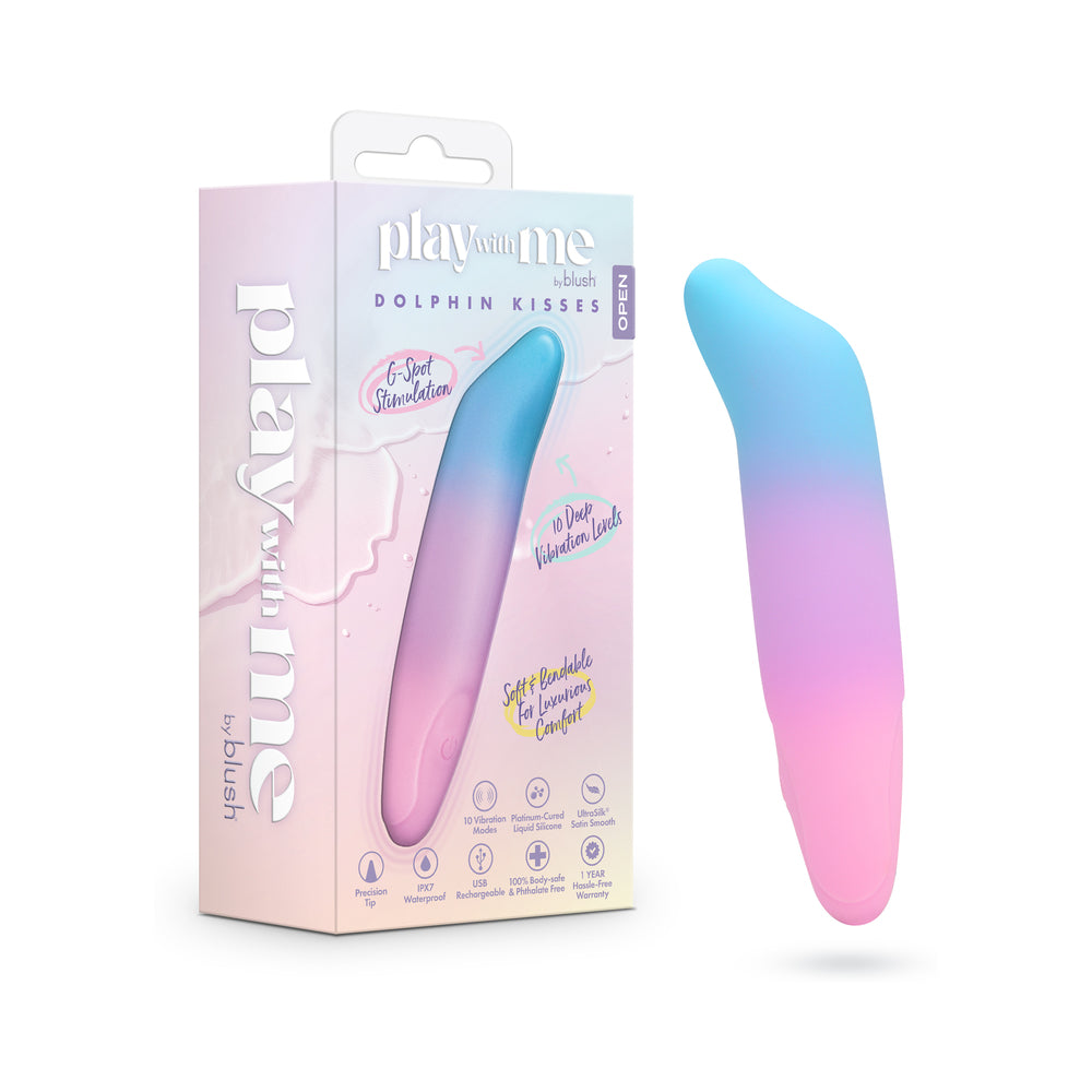 Blush - Play With Me Dolphin Kisses - Vibrators - Silicone
