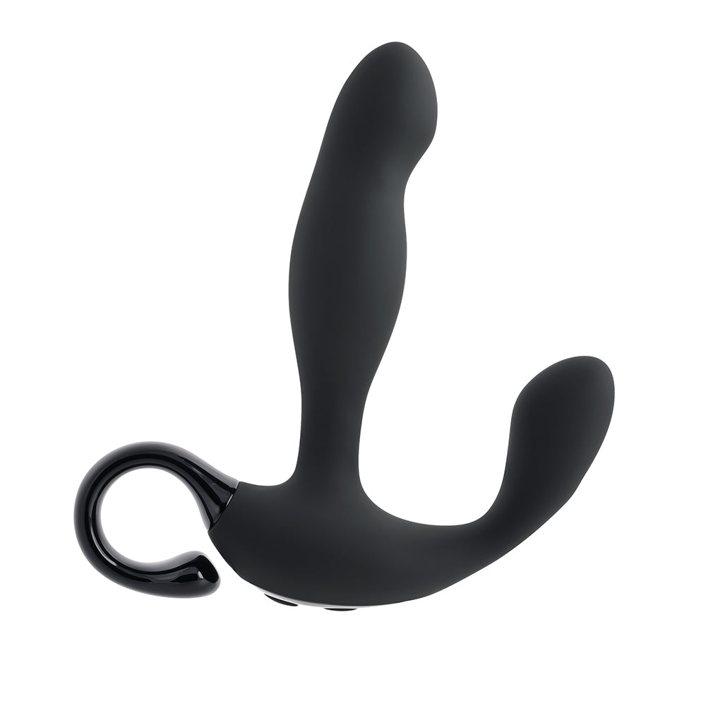 Playboy - Playboy Come Hither Rechargeable Remote Controlled Silicone Vibrating Prostate Massager Black - Anal Toys & Stimulators - Silicone