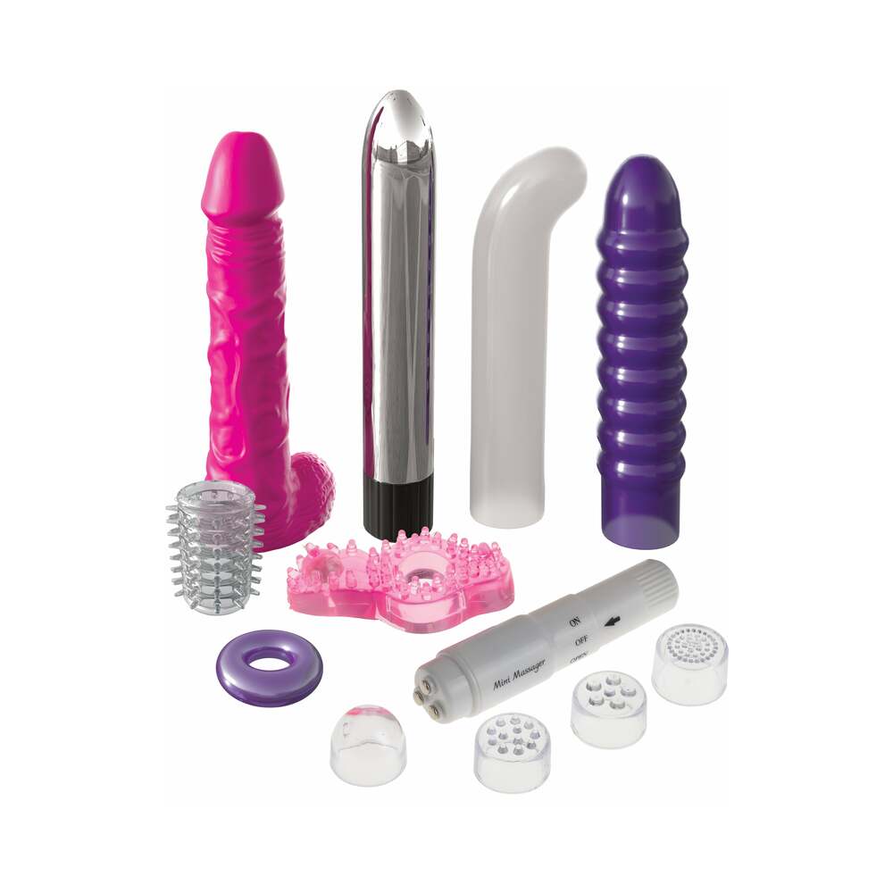 Pipedream - Waterproof Wet & Wild Pleasure Collection 13-Piece Set - Vibrators - ABS
