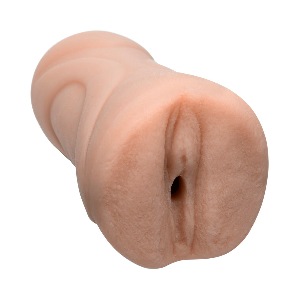 Doc Johnson - Signature Strokers - Sophie Dee - ULTRASKYN Pocket Pussy Vanilla - Masturbation Aids for Males - TPE/TPR/Elastomers