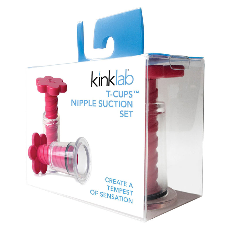 Stockroom - KinklabT-Cups Nipple Suction Set - Bondage & Fetish Toys - ABS