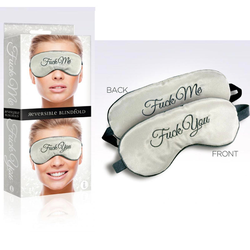 Icon Brands - The 9''s Fuck Me/Fuck You Mask - Bondage & Fetish Toys - Silk