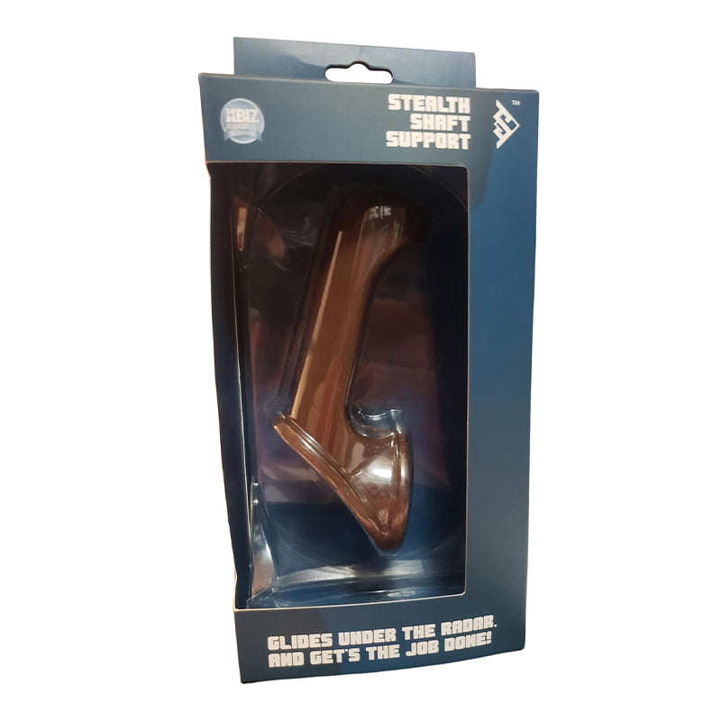 Stealth Shaft Support - Stealth Shaft Support Chocolate Size B - Penis Extension & Sleeves - TPE/TPR/Elastomers