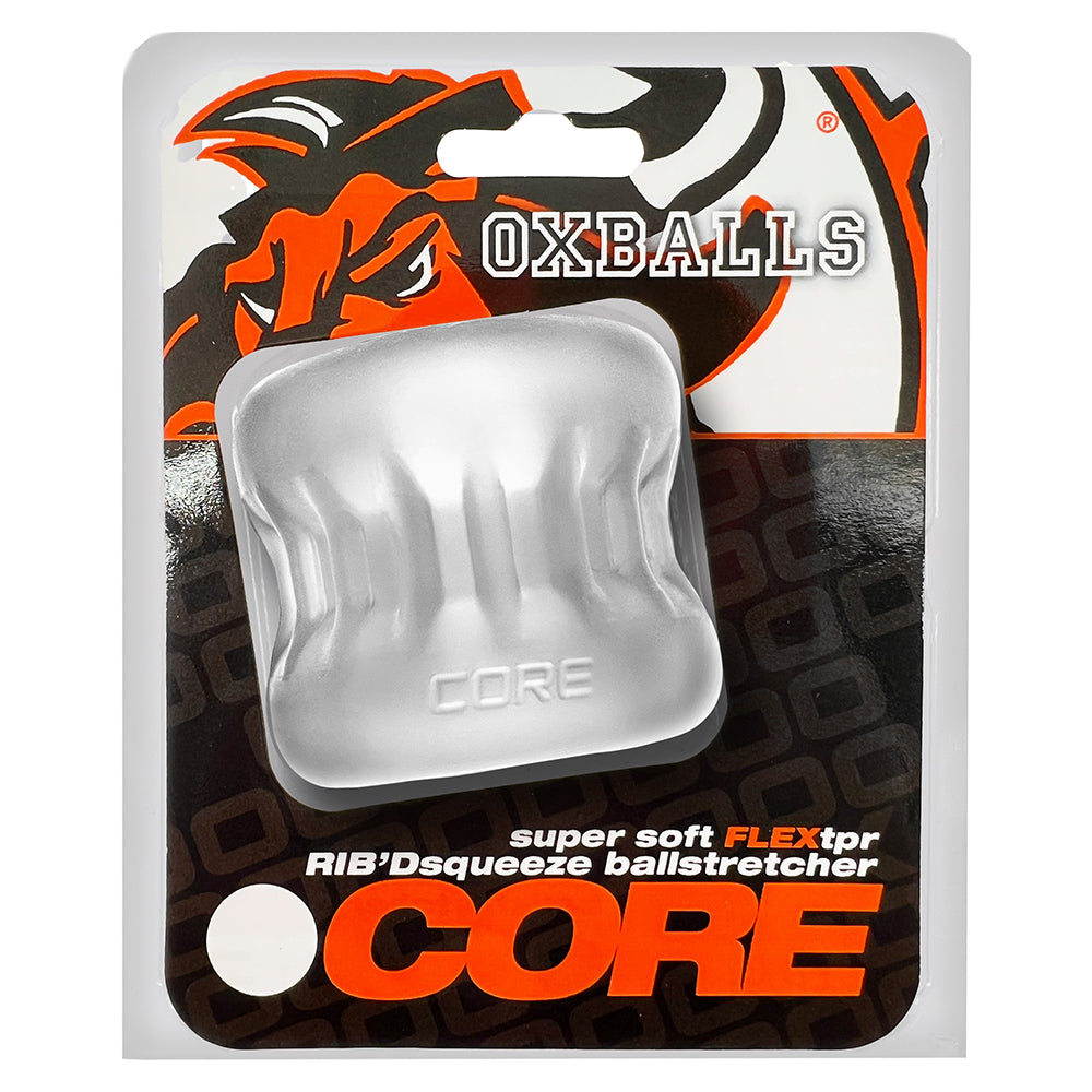 Oxballs - OxBalls Core Gripsqueeze Ballstretcher Clear Ice - Cockrings - TPE/TPR/Elastomers