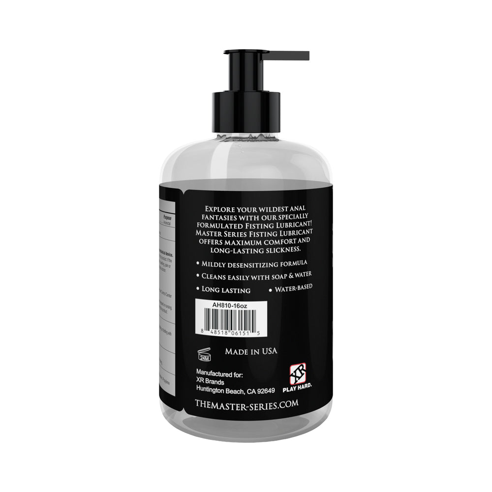 XR Brands - Master Series Fisting Lubricant 16 oz. - Lubricants, Creams & Glides